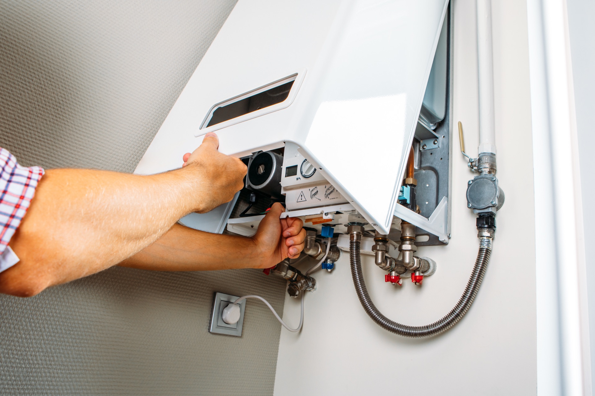 Professional water system installation